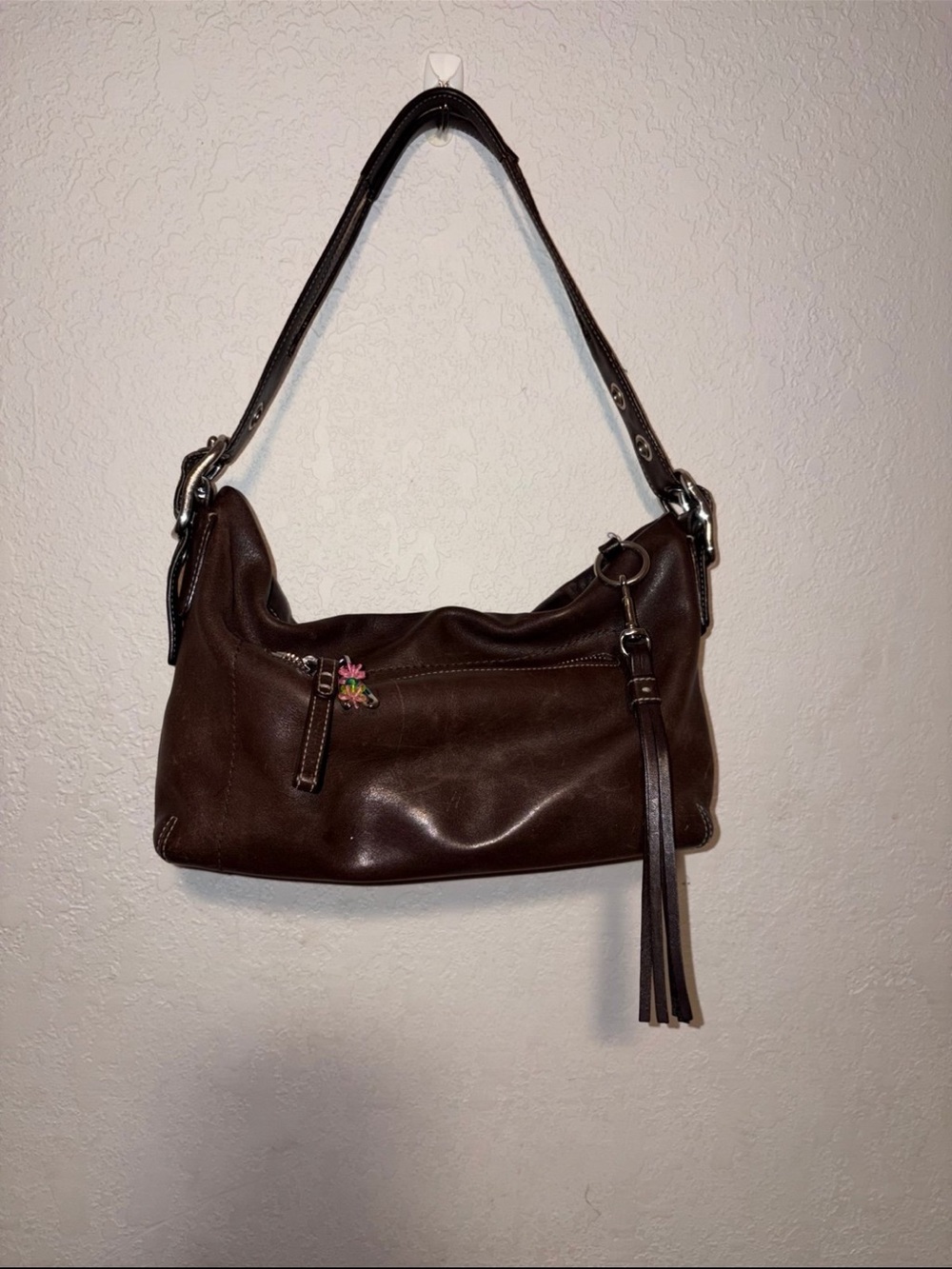 Coach Y2K East West Legacy
Classic Brown Leather
Shoulder Bag Vintage